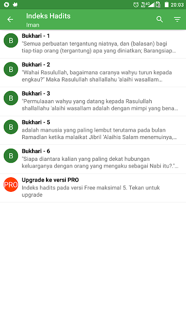 Aplikasi Hadits Shahih Untuk Pc
